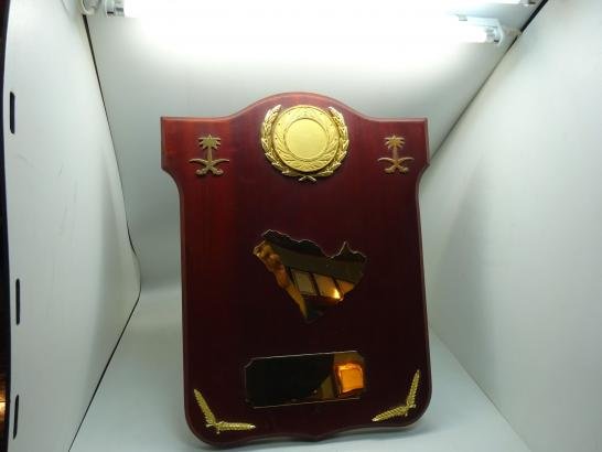 درع تذكاري شيلد مميز مذهب