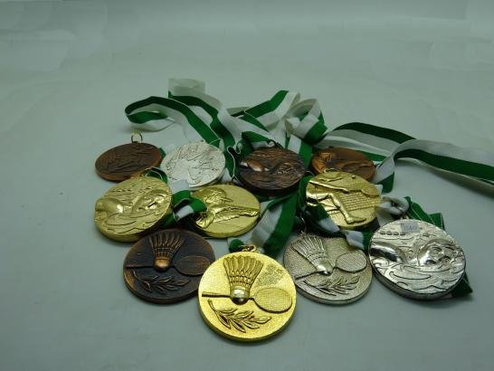 ميدالية رياضية للريشة